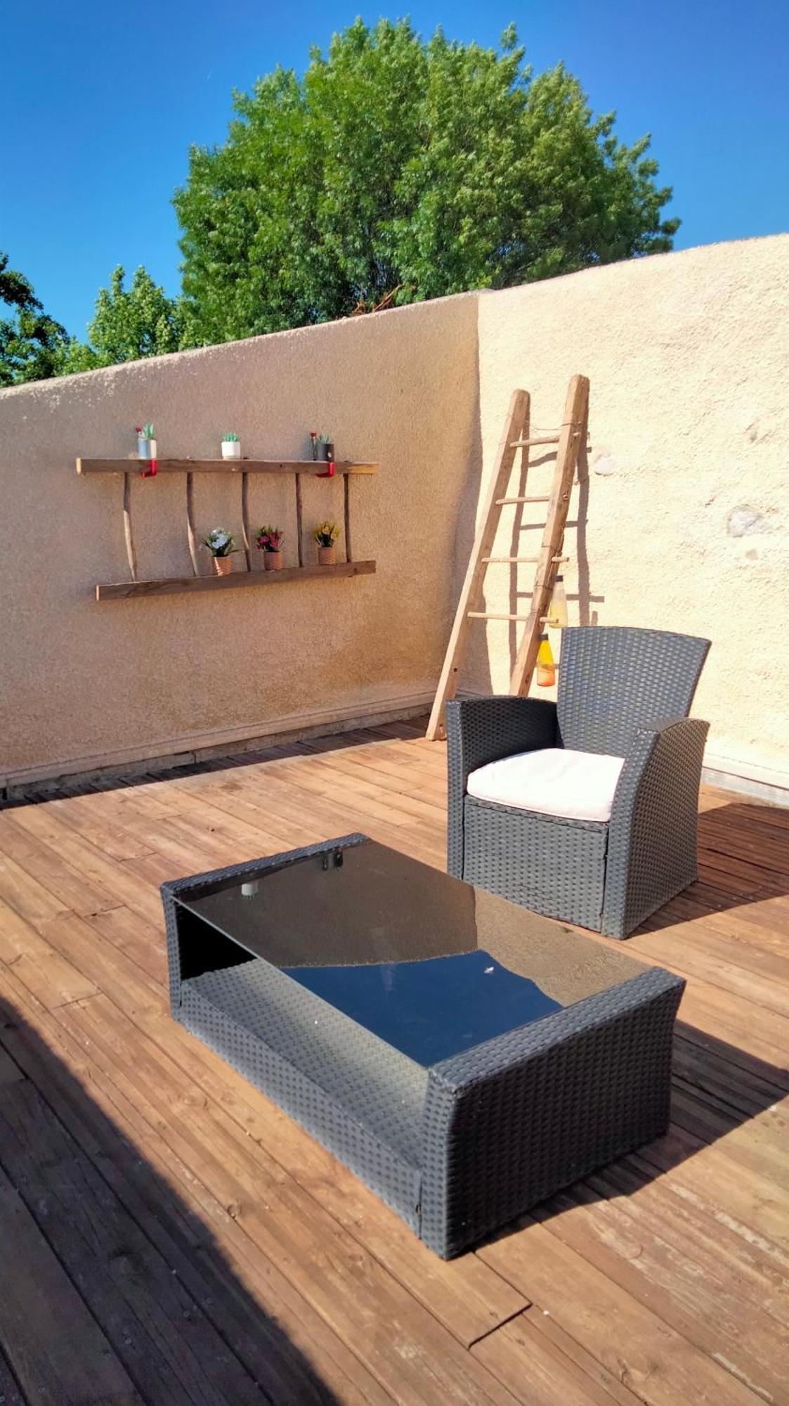 Chambre D'Hotes La Terrasse De Sabatas Chomerac Room photo